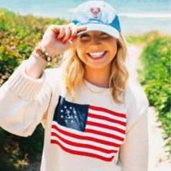 American Yacht Sweater- Cream -Clothing Online Store AmericanCreamSweatersecondary