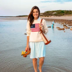 American Yacht Sweater- Cream -Clothing Online Store AmericanYachtCreamSweaterSecondary