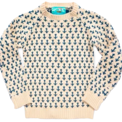 The Wellfleet Anchor Kids Sweater
