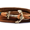 Sperry X KJP Limited Edition Atlantic Top Sider -Clothing Online Store AtlanticTopSiderSperry Light Brown Leather Lace Bracelet for Site scaled