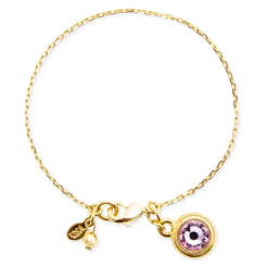 Birthstone Gem Bracelet -Clothing Online Store BirthstoneBraceletLightAmethystJune