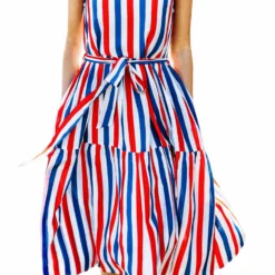 American Summer Striped Dress