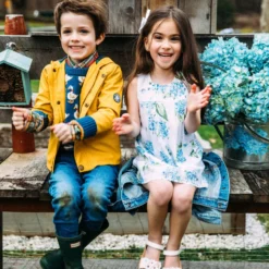 Old Salt Kids Raincoat -Clothing Online Store Hydrangea Dress and Duck Sweater Harry and Olivia Finished scaled
