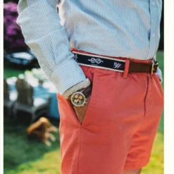 The Shoreline Chino Short- Salmon -Clothing Online Store IMG 1297