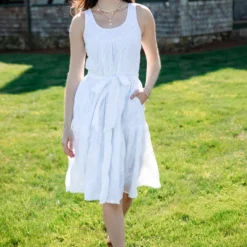 Adeline Floral Eyelet Dress -Clothing Online Store IMG 4269 scaled