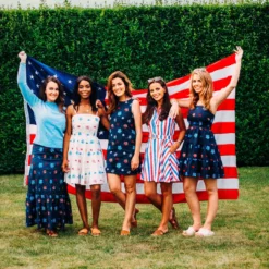 American Celebration Limited Edition Ruffle Dress - White -Clothing Online Store IMG 6568 scaled