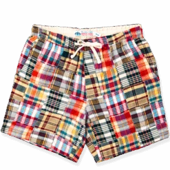 Hyannis Drawstring Madras Shorts