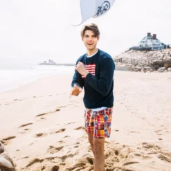 Nantucket Drawstring Madras Shorts -Clothing Online Store MadrasShorts1