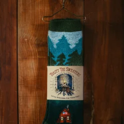 Cozy Cabin Sock -Clothing Online Store Messages Image 512103326