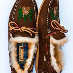 Cozy Cabin Moccasins (Men's) -Clothing Online Store Mocassins side scaled