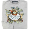 Nantucket Crest Sweatshirt -Clothing Online Store NantucketPoseidonCrest1926GreyCrewneckonwhiteforthesite2