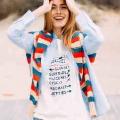 Nantucket Beaches T-Shirt- Women's -Clothing Online Store Nantucketbeachtee