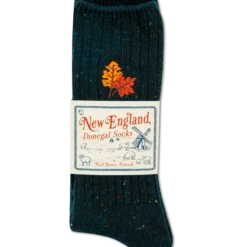 Oak Leaf Donegal Sock