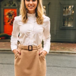 Snowball Ruffle Shirt -Clothing Online Store Noelle 3 f505730d a357 4c44 80da 956a10cb5ddc