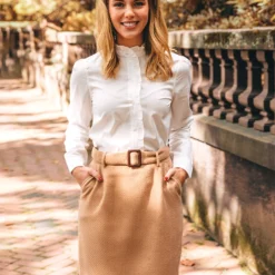 Snowball Ruffle Shirt -Clothing Online Store Noelle 4 d49699e4 bffa 45cf 9f8a 0a0ae216e4a7