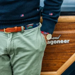Woody Ribbon Belt -Clothing Online Store Preppy Belts Marketing Wagoneer scaled