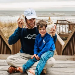 Sail Away Sweatshirt - Kids -Clothing Online Store Sail Away Kids Sweatshirt on Harry and Daddy for site scaled