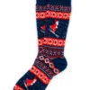 Santa's Day Off -Clothing Online Store Santa Ski Christmas Socks