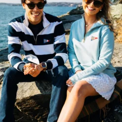 Cape Cod Regatta Quarterzip (Men's) -Clothing Online Store Steph Tony Quarterzip 5 final scaled