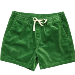 The Coastal Cord Short- Green