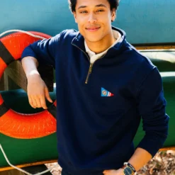 Newport To Bermuda Quarterzip (Men's) -Clothing Online Store Tony Quarterzip 2 Finished scaled