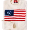 American Yacht Sweater- Cream -Clothing Online Store americanflagcream