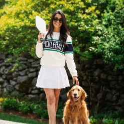 Pickleball Sweater Navy- Women's -Clothing Online Store image 27a22b40 0a74 4e78 83fc 6c65c2a49085