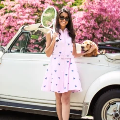 East Coast Tennis Summering Dress- Pink -Clothing Online Store image cae47901 a871 4cb4 8f98 aabd35befb6b scaled