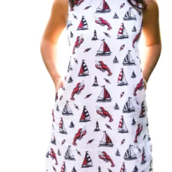 Lobster Harbor Dress