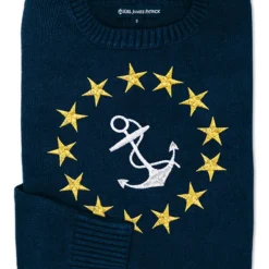 Anchor Starboard Sweater - Navy