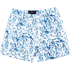 Nautical Chinoiserie Shorts