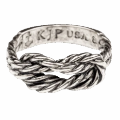 Antique Sailor Knot Ring - Silver