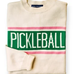 Pickleball Sweater Pink- Women's