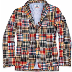 Hyannis Patchwork Madras Blazer