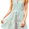 Newport Sunset Dress -Clothing Online Store stripedress scaled